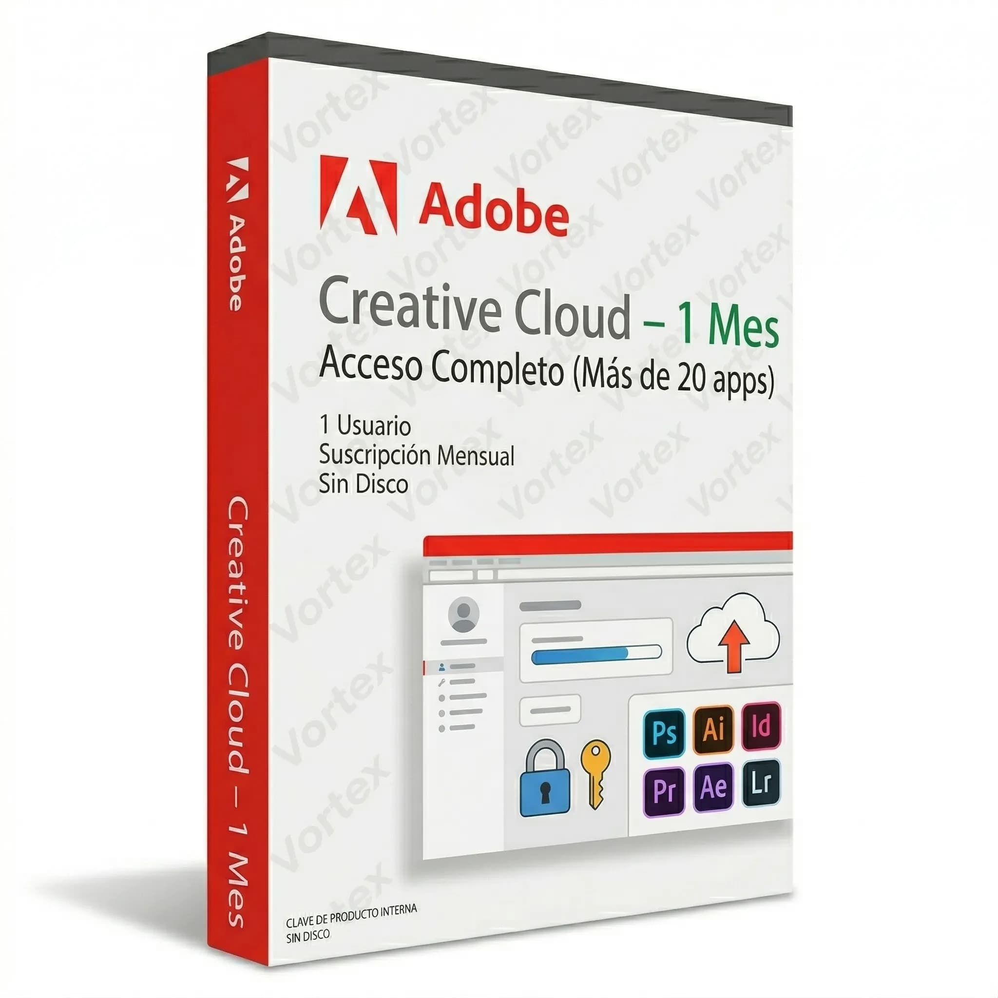 Adobe Creative Cloud – 1 Mes