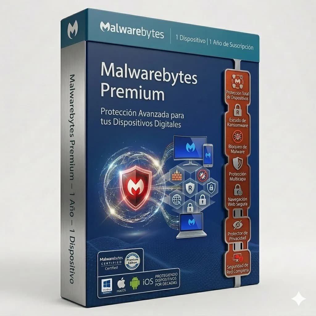 Malwarebytes Premium – 1 Año