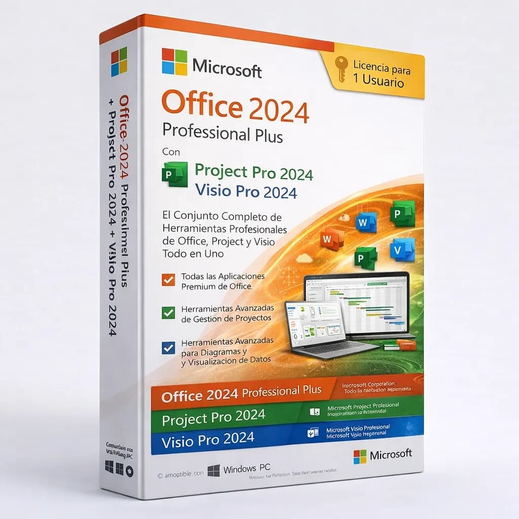 Office 2024 PP + Project Pro 2024 + Visio Pro 2024