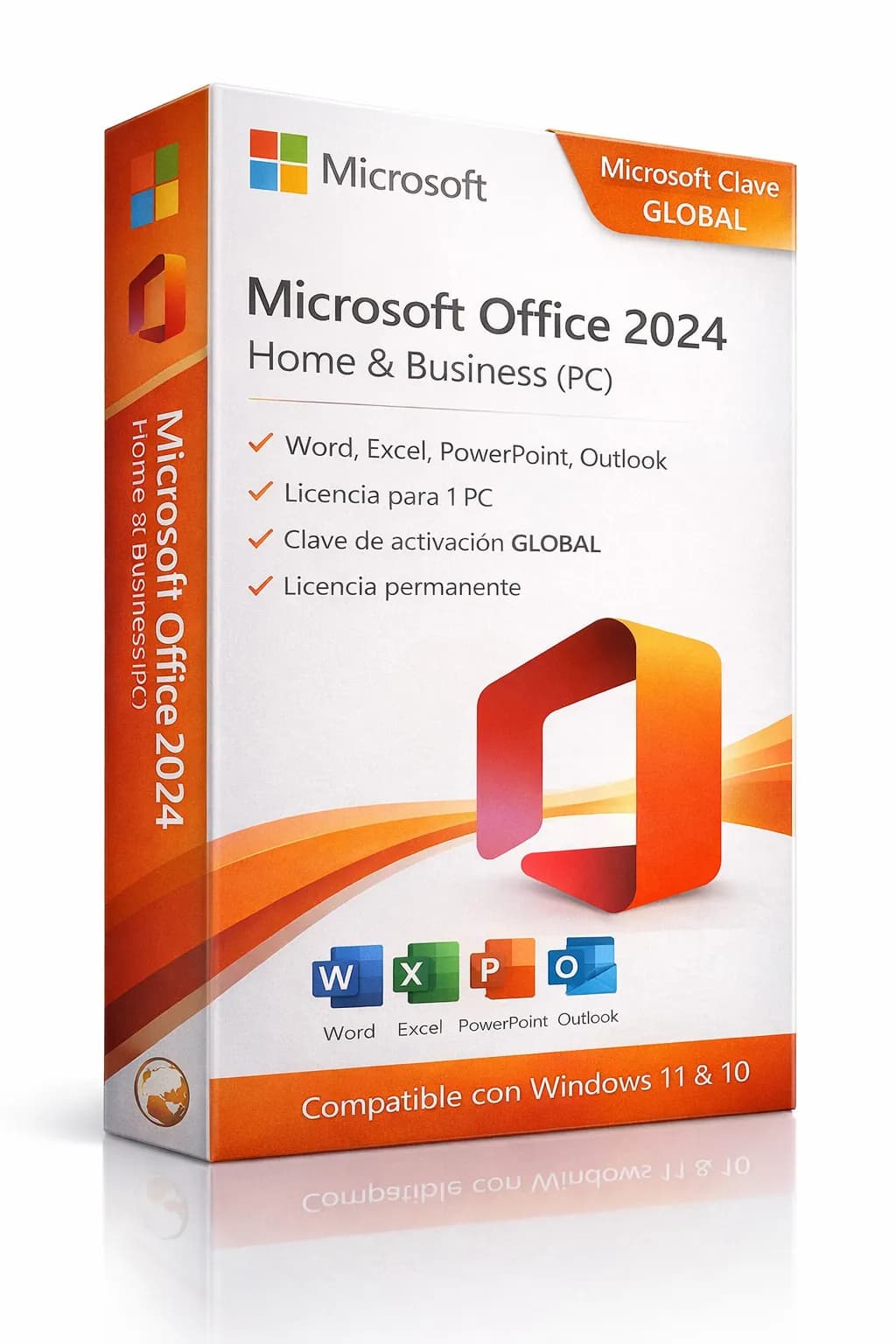 Microsoft Office 2024 | Home & Business (PC) (MAC) - Microsoft Clave