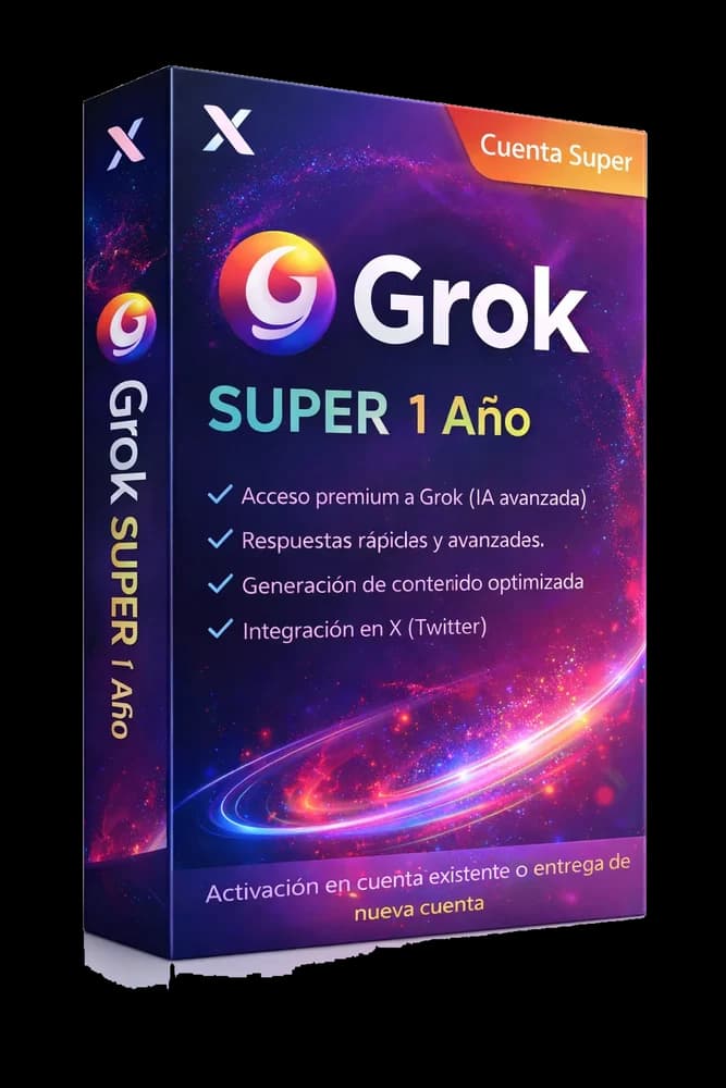 Grok Super – 1 mes (Acceso Premium IA)