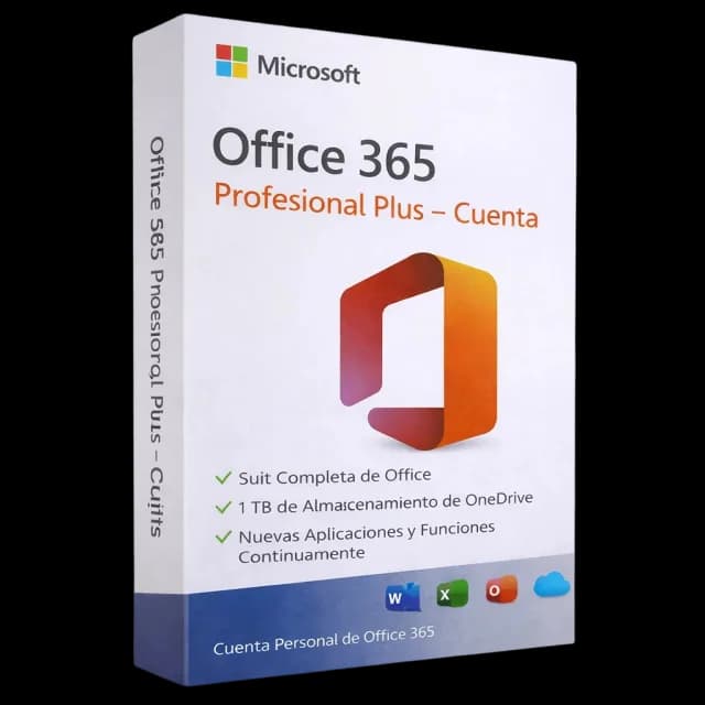 Microsoft Office 365 Profesional Plus – Cuenta