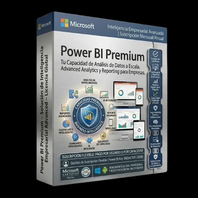 Cuenta PowerBI Premium