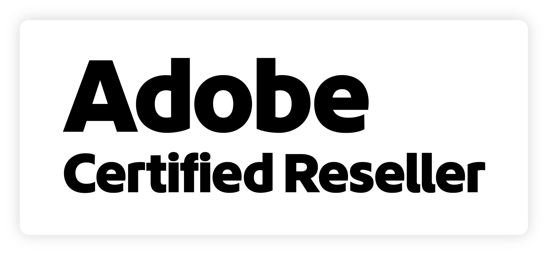 Adobe Certified Reseller