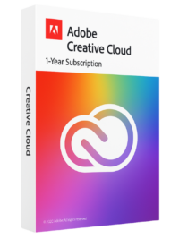 Adobe Creative Cloud 1 año
