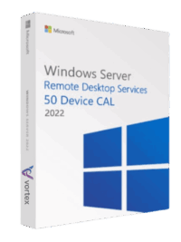 Windows Server 2022 Remote Desktop Services 50 Dispositivo CAL – Microsoft Clave – GLOBAL